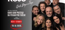 Nakon rasprodatog septembarskog nastupa – 29. oktobra novi termin predstave „Kako sam prestao da pevam pod tušem